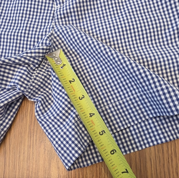 Liz Claiborne Women's Solane Shorts - blue and white gingham - Picture 8 of 11